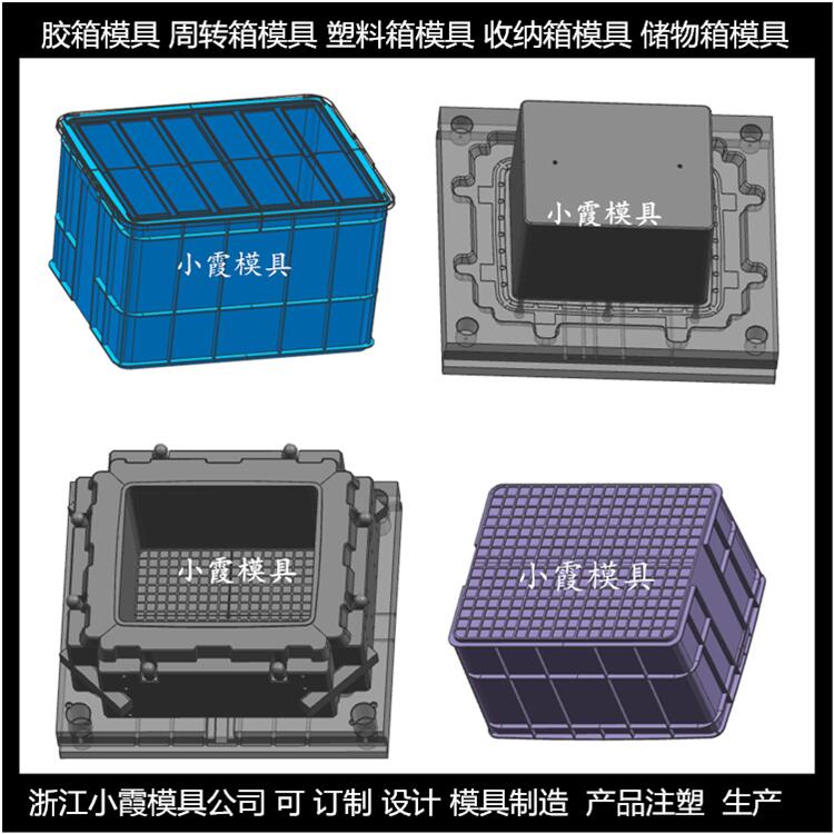 浙江模具生产PE注塑冷藏箱模具生产厂家