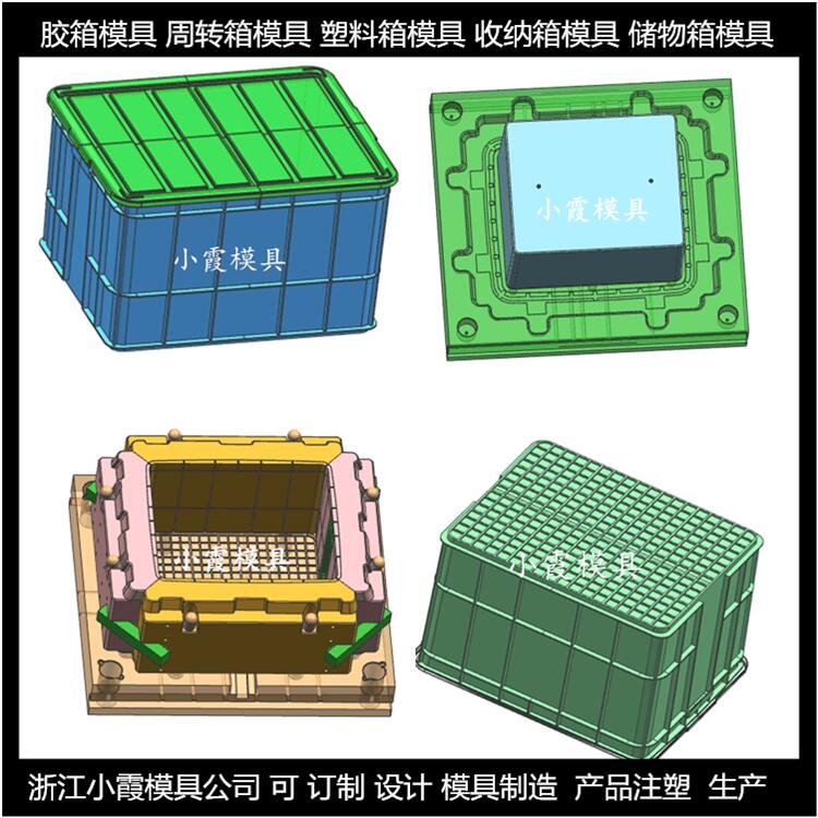 黄岩做大型模具聚丙烯生产工具箱模具	聚丙烯生产啤酒箱子模具结构