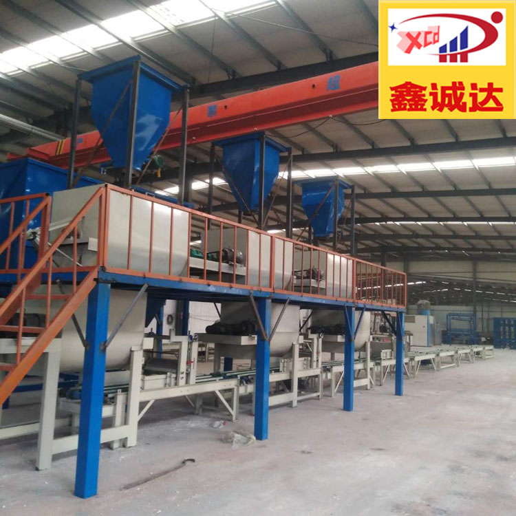鑫诚达fs聚苯板砂浆复合模板设备 保温建筑模板设备 行情
