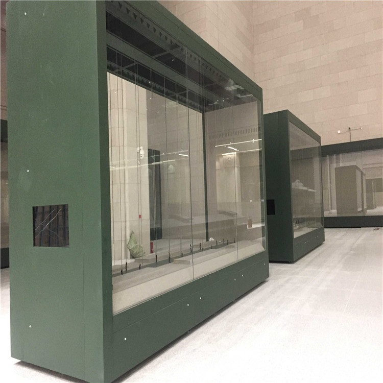 钢制博物馆展柜翡翠艺术品展柜古董文物展柜设计安装