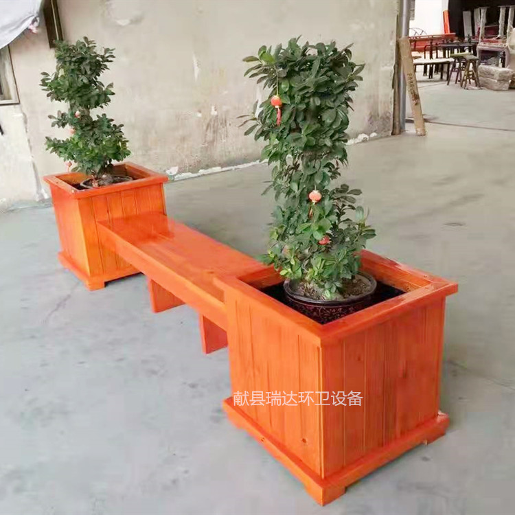 献县瑞达道路座椅组合花箱厂家批发定制