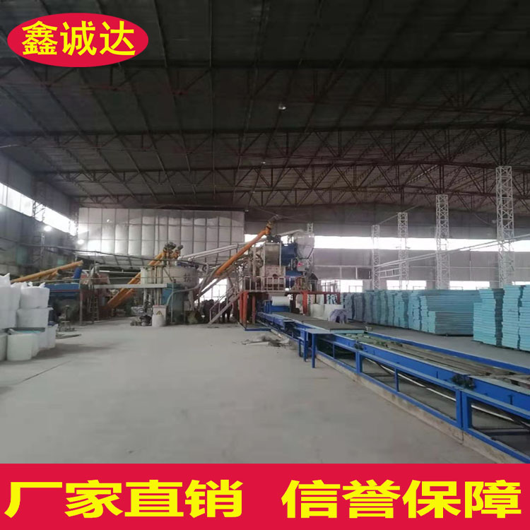 鑫诚达结构一体板设备 fs保温外模板设备 现场视频