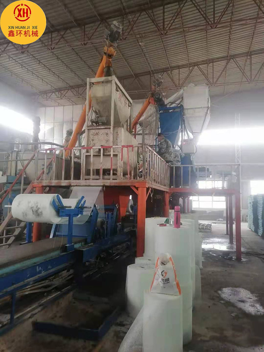 宁津鑫环 匀质聚苯板设备 整条线的生产任务