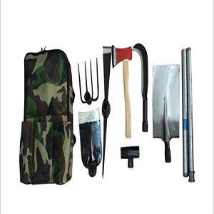 抗洪救灾用便携式防汛组合11件套工具包消防救援野外抢险工具包