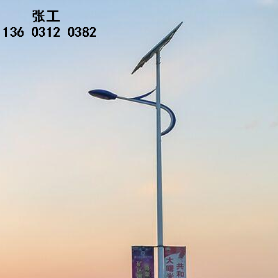 张家口桥东区6米30瓦太阳能路灯40瓦校园太阳能led路灯