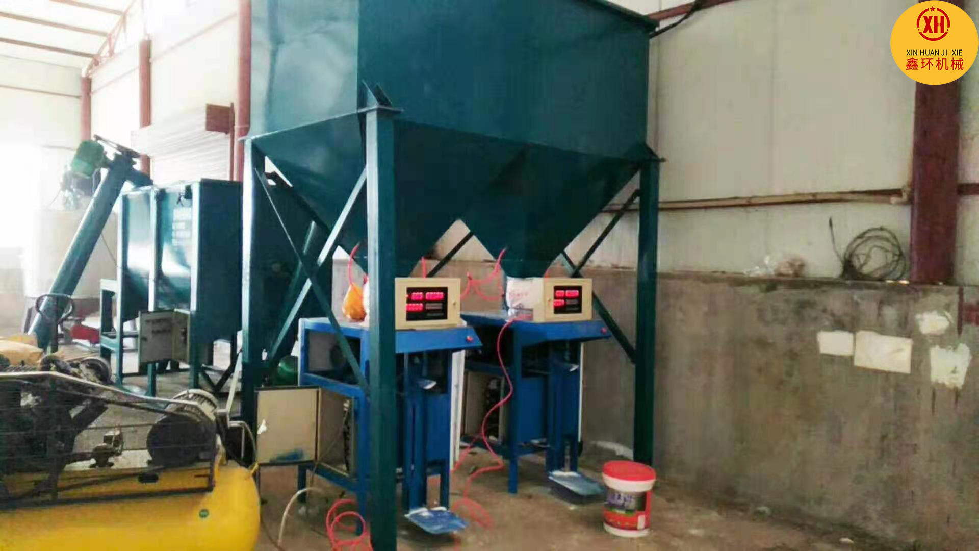 云南 宁津鑫环干混砂浆设备 使用范围广 操作工人3－6人即可