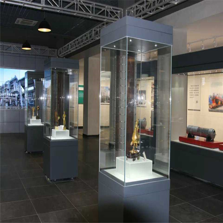 博物馆展示柜瓷器展示柜独立柜制作设计安装