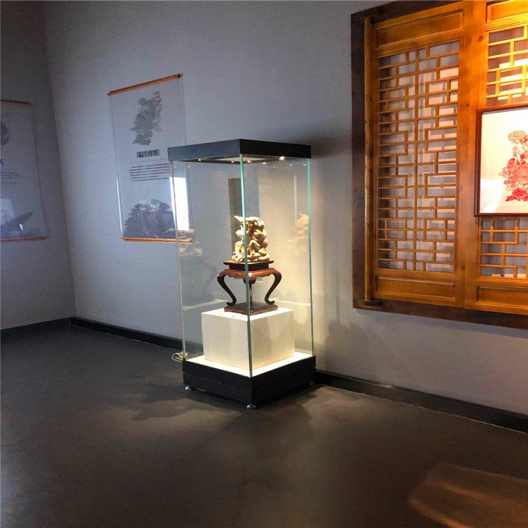 惠州文物展柜制作全景独立展示柜博物馆展柜定制厂家