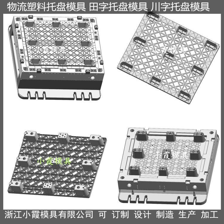 台州模具开发防渗漏大型PE站板模具	防渗漏大型塑胶垫板模具注塑