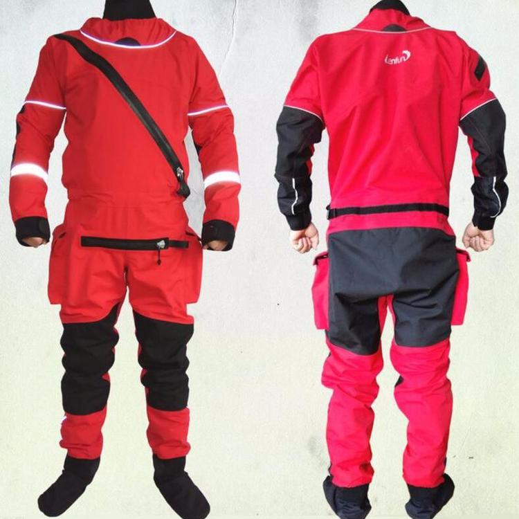 源头厂家优质供应橘红色分体式防汛战斗服防汛作业防护服