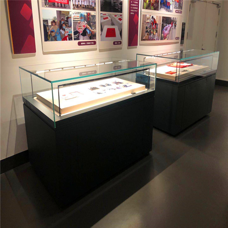 博物馆文物展示柜书信字画展示柜俯视柜小瓷器博物馆展柜隆城博具