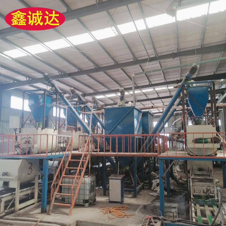 鑫诚达fs免拆自保温外建筑模板设备 一体化板设备 生产线