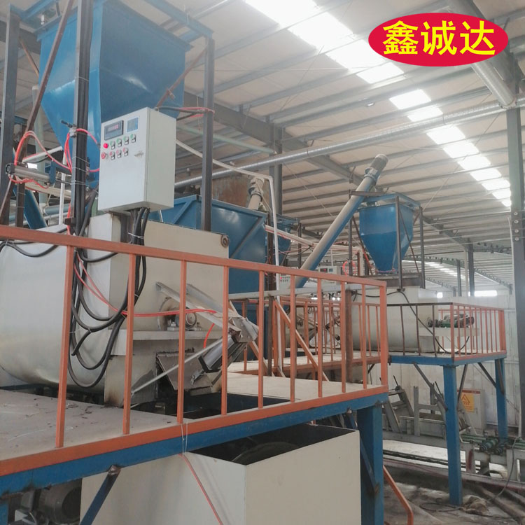 鑫诚达外墙自保温建筑模板设备生产线