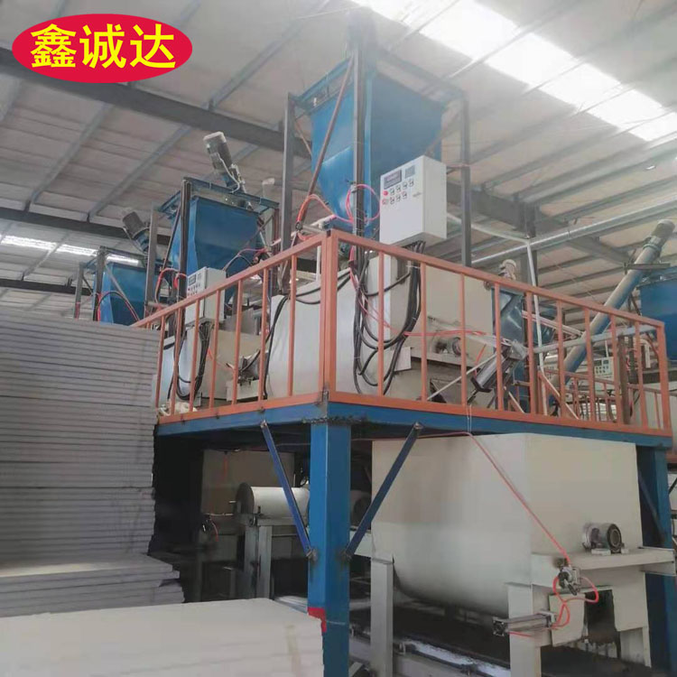 鑫诚达fs建筑保温外模板机械设备 保温一体板设备 生产线