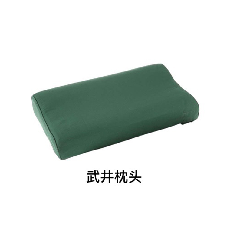 军绿色枕头单人宿舍火焰蓝护颈椎学生军训制式橄榄绿硬质棉枕头