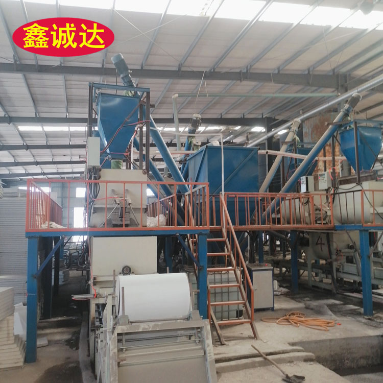 鑫诚达fs免拆外建筑模板生产设备 外模板成型机设备 价格