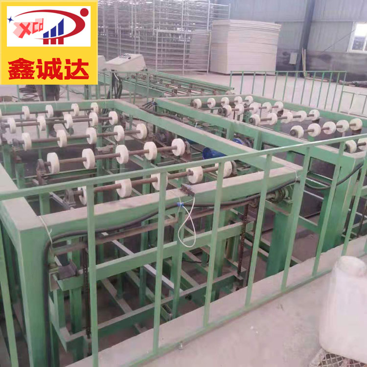 鑫诚达免拆结构一体化板生产线 复合建筑模板设备 视频