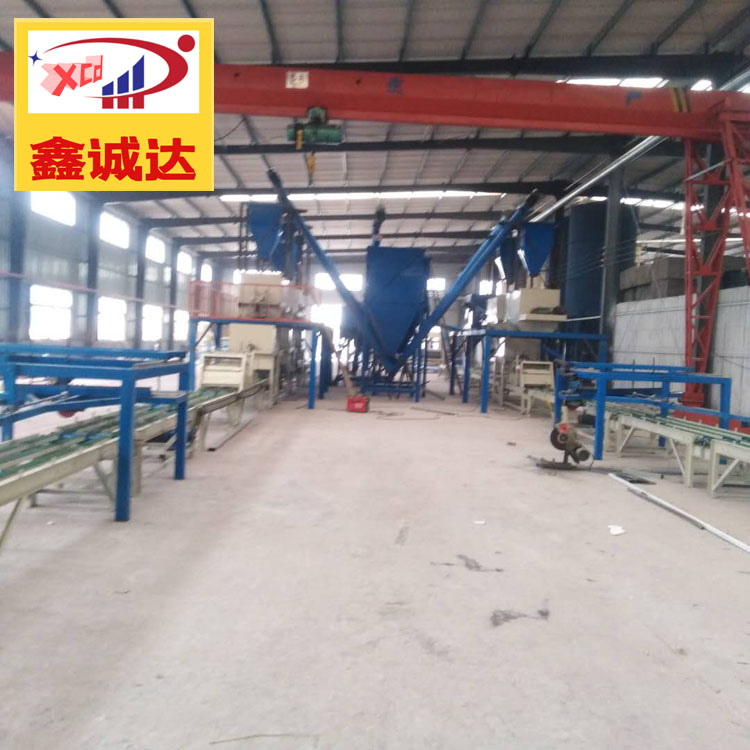 鑫诚达免拆保温一体板生产设备 保温建筑模板设备 行情