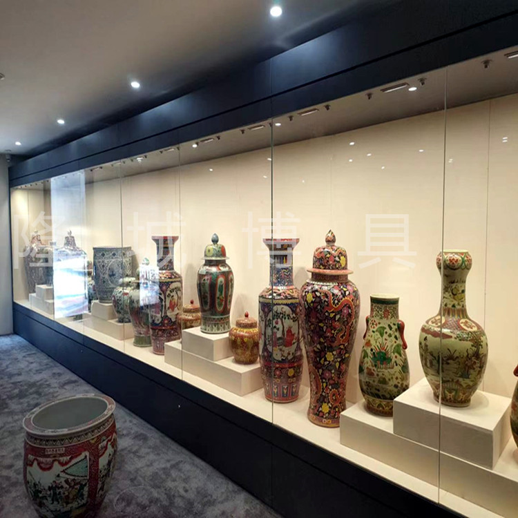博物馆展示柜书法字画电动展览柜文物展示柜加工定制