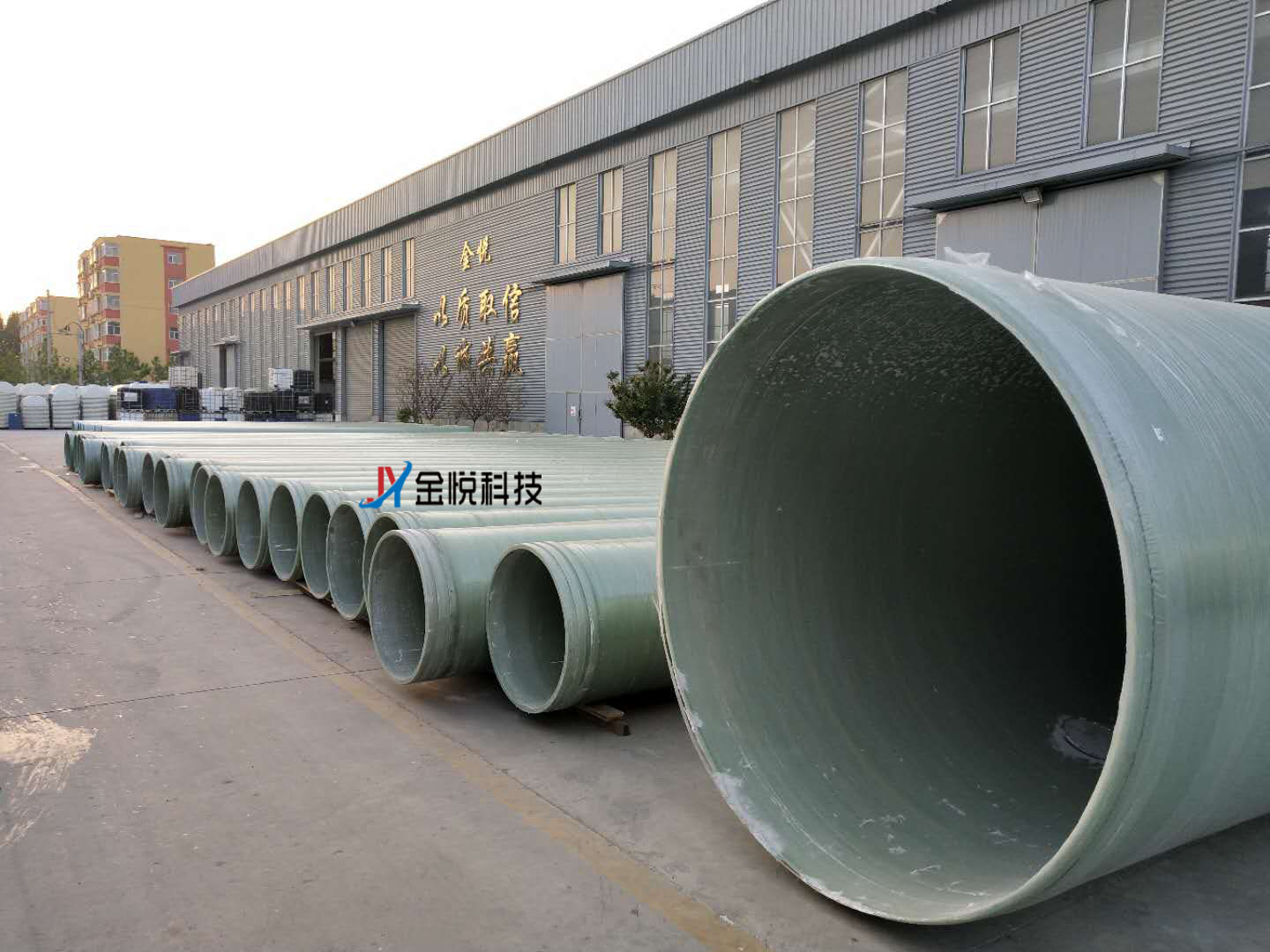 玻璃钢管道制造-金悦科技