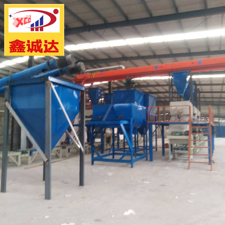 鑫诚达复合砂浆一体板生产设备 复合建筑模板设备 图片