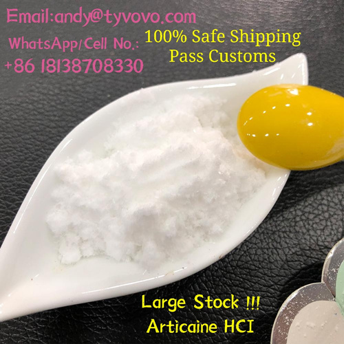 99% Purity Articaine HCL Powder 1/25KG Private Label