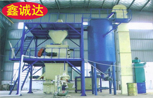 鑫诚达保温砂浆生产线 预拌砂浆成套设备 更新换代