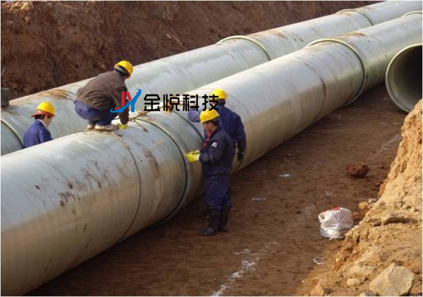 玻璃钢管道缠绕机视频-金悦科技