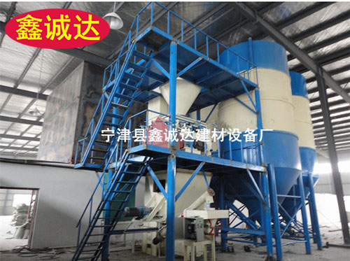 鑫诚达干混砂浆搅拌站 大型干粉砂浆生产线 产品详情