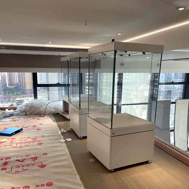 博物馆展示柜艺术品展示柜雕像展柜古董文物陈列柜玻璃柜