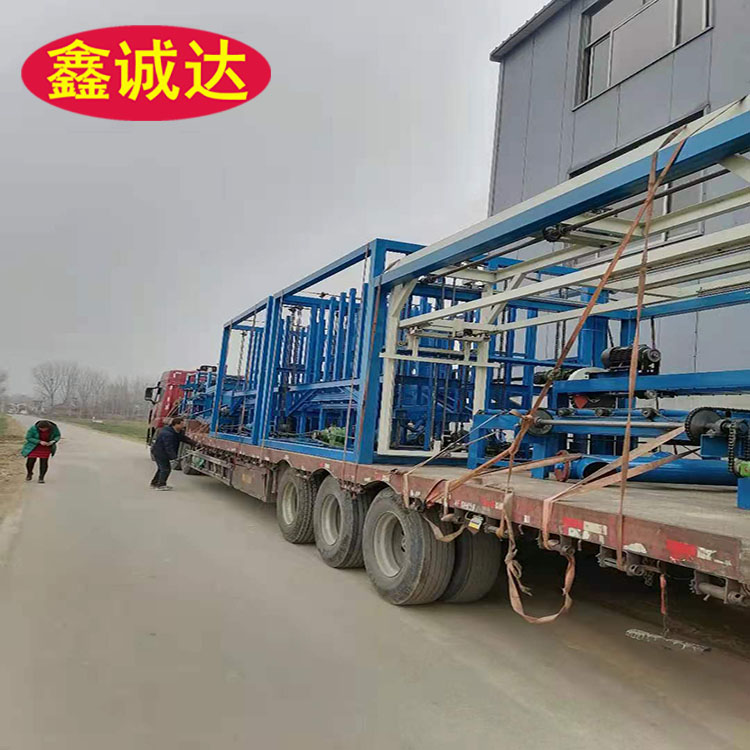 鑫诚达FS复合砂浆保温板设备 免拆建筑模板设备 视频