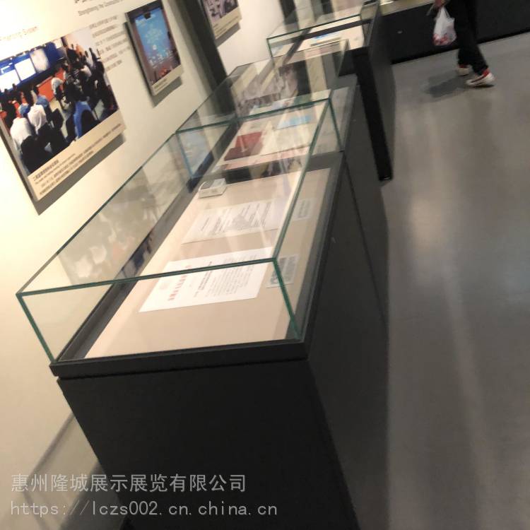 博物馆展示柜古董文物字画电动升降展柜艺术品玻璃展柜液压柜