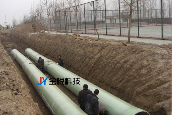 玻璃钢管道做法-金悦科技