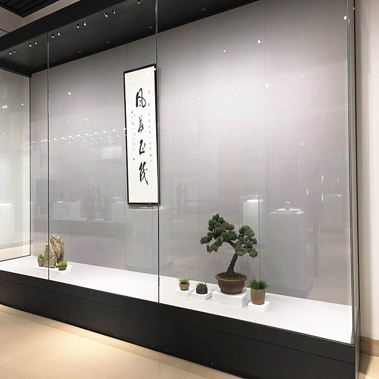 博物馆展柜加工定制文物古物展柜制作展厅沿墙柜定制