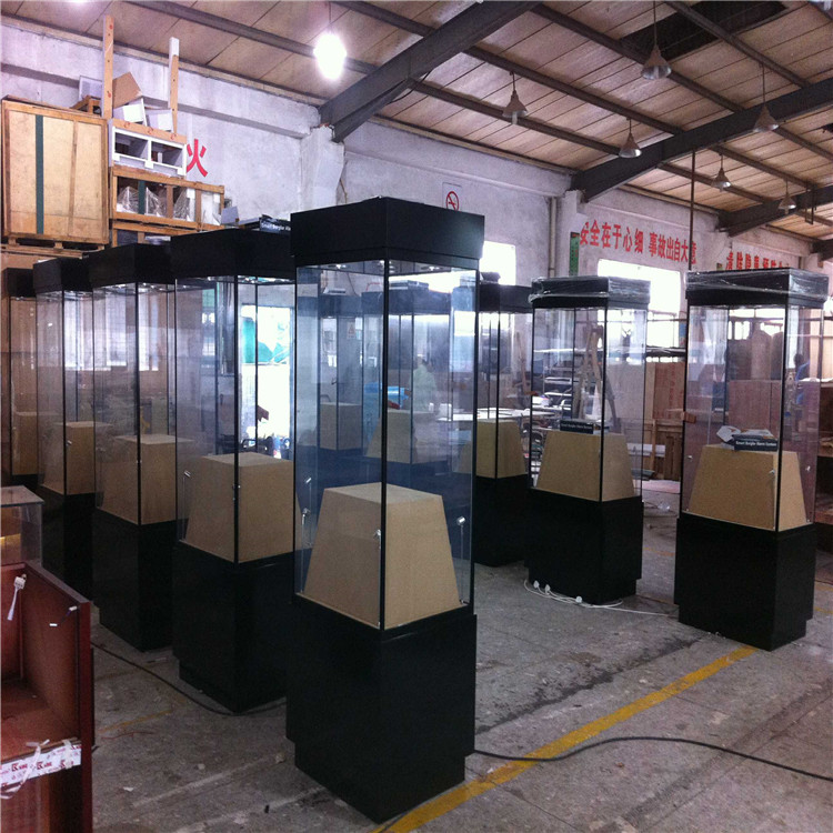 博物馆独立柜文物瓷器玻璃柜博物馆展柜加工定制公司