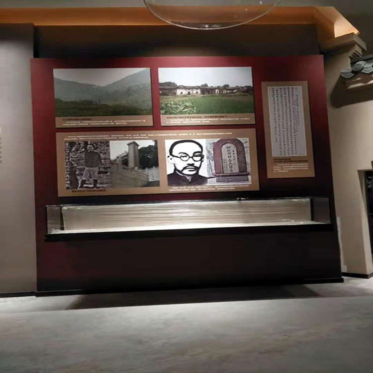 专业定制博物馆挂墙展示柜壁龛柜文化馆古玩古董展览柜