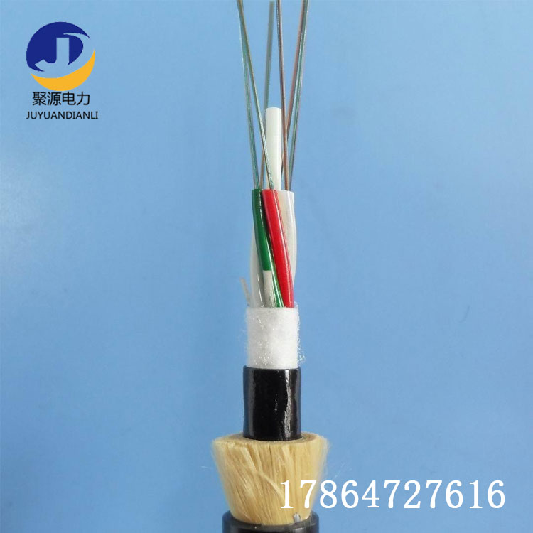 厂家直供电力通信光缆ADSS光缆24芯200米跨距