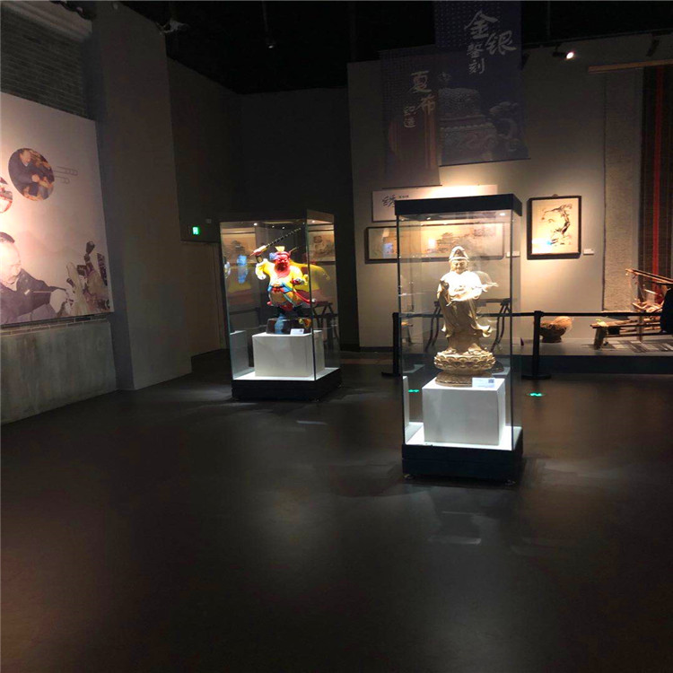 博物馆展示收藏品独立柜博物馆展示高柜文物展柜定制