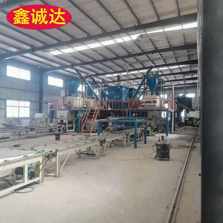 鑫诚达FS砂浆复合生产线 结构一体板设备 安装视频