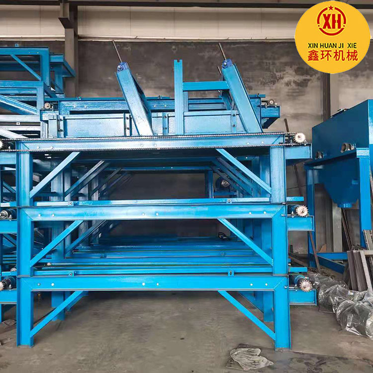 鑫环 fs外墙岩棉复合砂浆保温板设备 具体操作流程