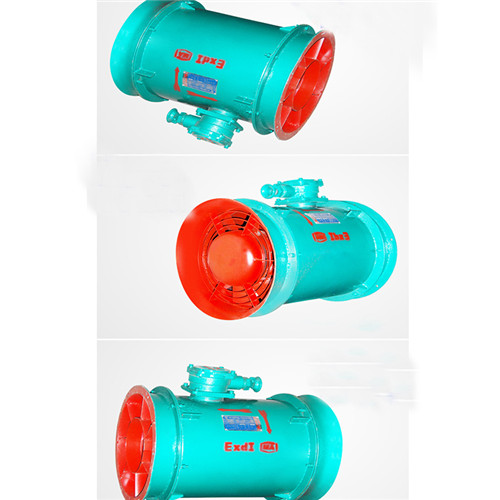 生产YBT-11矿用隔爆型轴流风机 11KW压入式轴流风机