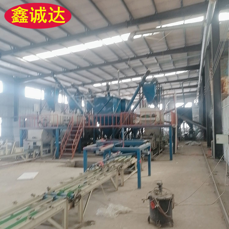 鑫诚达fs聚苯板复合砂浆设备 fs复合外模板设备 生产线