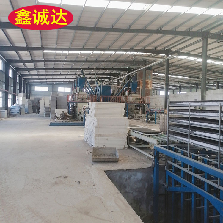 鑫诚达fs聚苯板复合砂浆设备 fs免拆外模板设备 生产流程