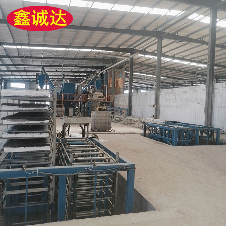 鑫诚达fsEPS板砂浆复合设备 fs复合外模板设备 现场视频