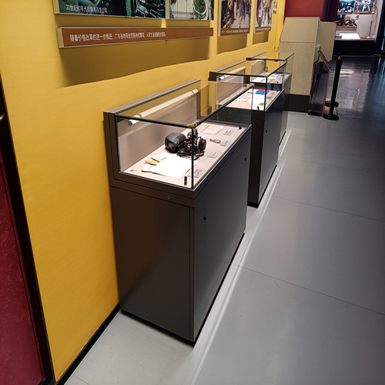 博物馆展柜平柜文物瓷器展柜玻璃平面柜设计定制