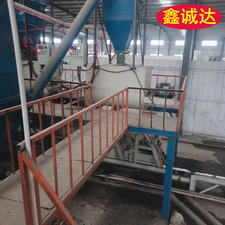 鑫诚达fs挤塑板复合砂浆设备 fs复合一体板设备 视频