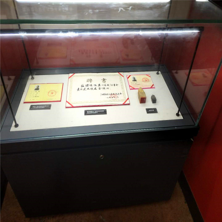 博物馆液压展柜文物文玩展览柜电动升降玻璃柜加工定制