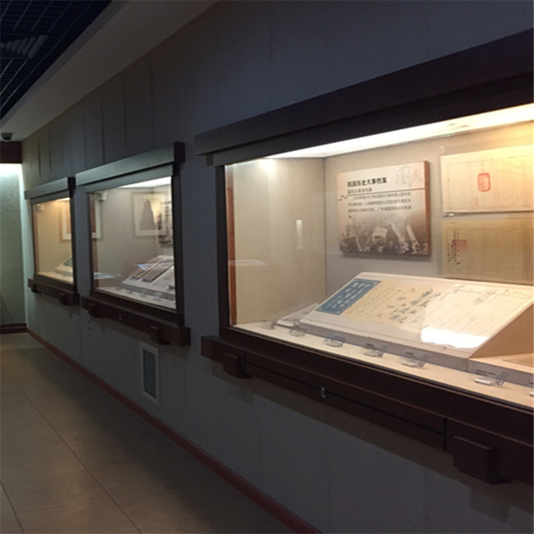 博物馆悬挂柜文玩资料入墙壁龛柜博物馆展柜加工定制