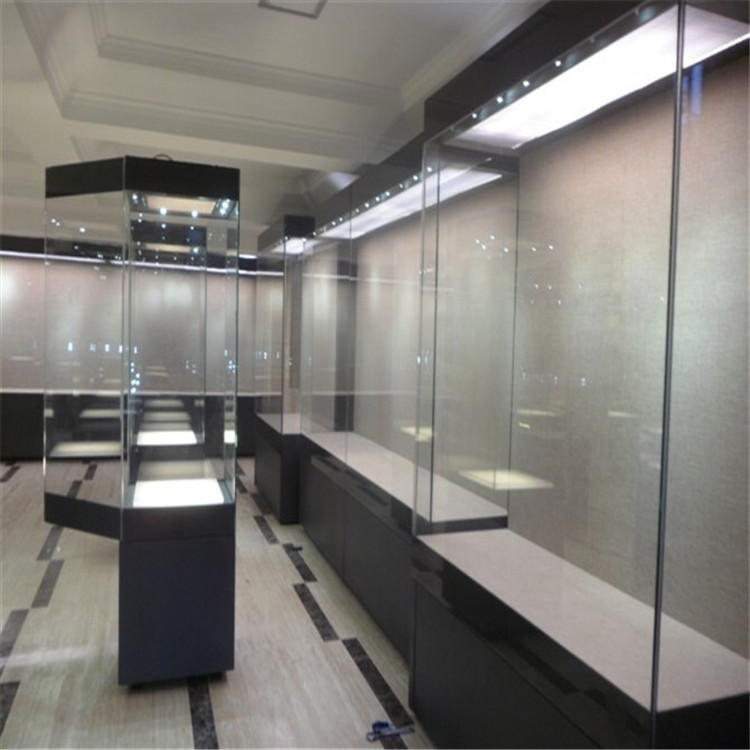 博物馆展览柜玻璃独立柜产品艺术品展示柜定制