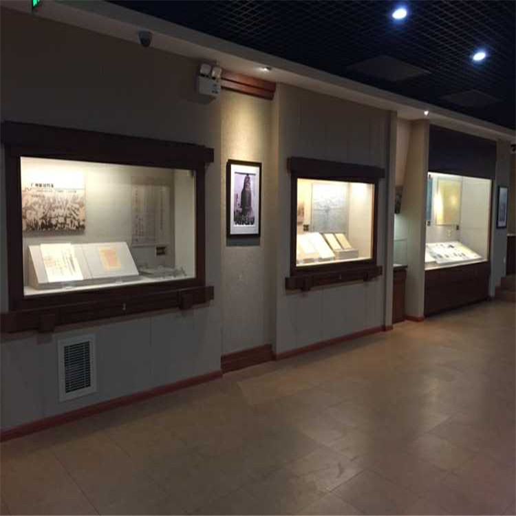博物馆壁龛柜文物瓷器悬挂柜历史质料展示柜